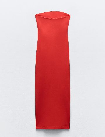 Rochie medie Zara, rosu