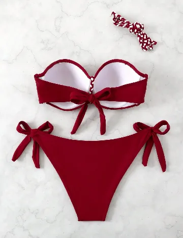 Costum de baie SHEIN, rosu