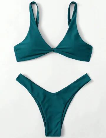 Costum de baie SHEIN, albastru