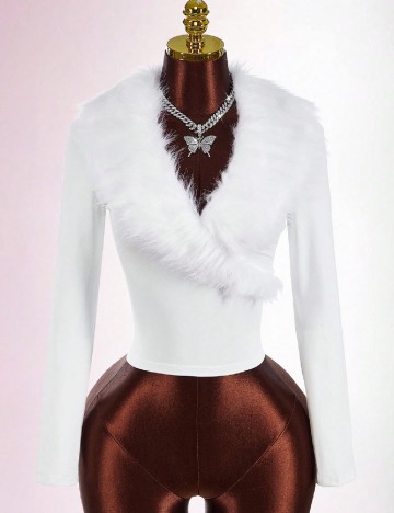 Bluza SHEIN, alb