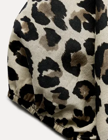 Top Zara, animal print