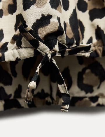 Top Zara, animal print