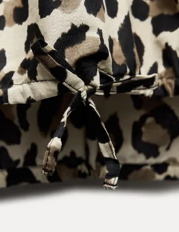 Top Zara, animal print