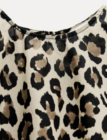 Top Zara, animal print
