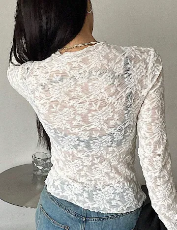 Bluza Dazy, alb