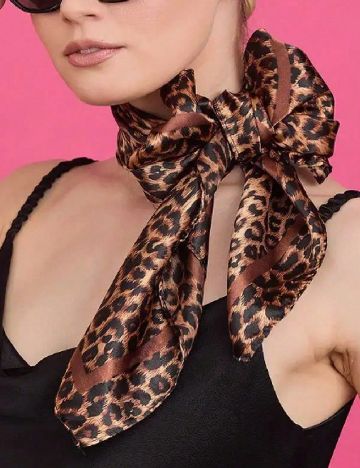 Esarfa SHEIN, animal print