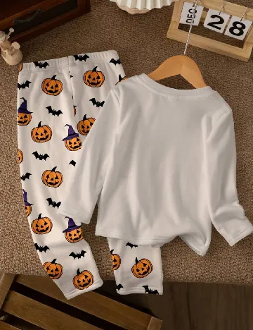Pijama Shein Kids, crem