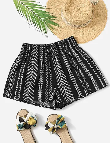 Pantaloni scurti SHEIN, negru