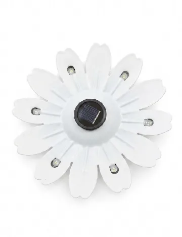 Lampă solară, 6 LED-uri ACTION, alb