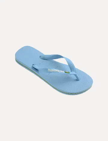 Slapi havaianas, albastru