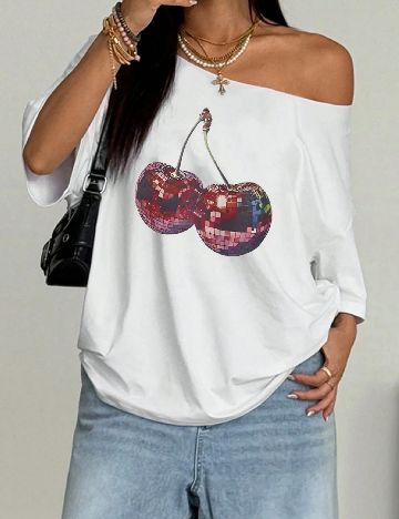 Bluza SHEIN, alb
