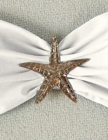 Costum de baie SHEIN, alb