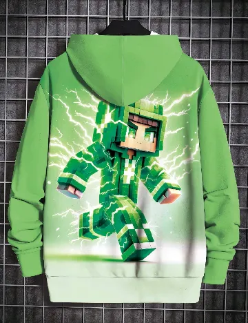 Hanorac Shein Kids, verde
