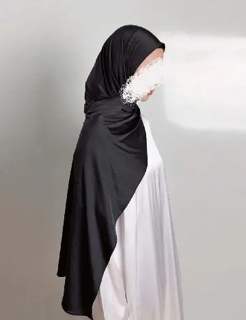 Esarfa SHEIN, negru