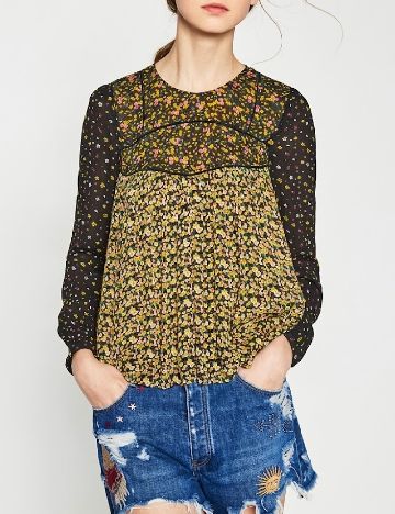 Bluza Zara, floral print