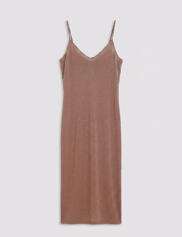 Rochie medie Zara, roz pudra