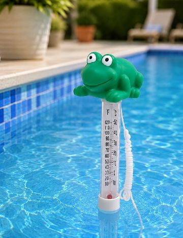 Termometru pentru piscină Schou, verde