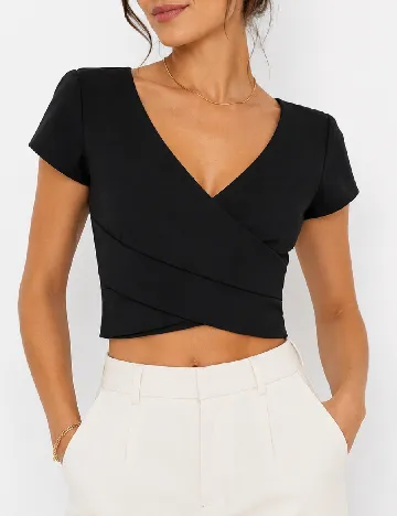 Top Zara, negru