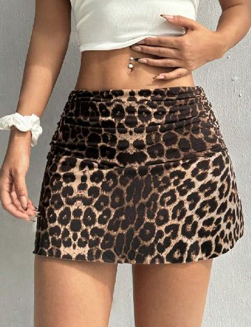 Fusta SHEIN, animal print