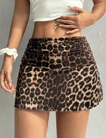 Fusta SHEIN, animal print