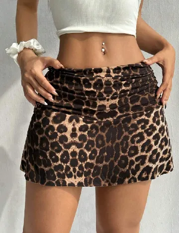 Fusta SHEIN, animal print