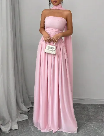 Rochie lunga SHEIN, roz