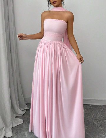 Rochie lunga SHEIN, roz