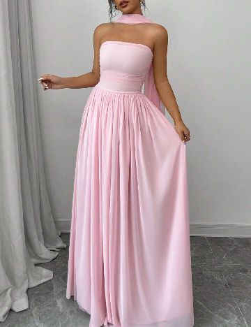 Rochie lunga SHEIN, roz