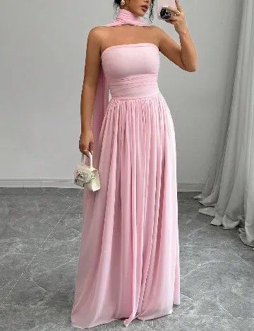 Rochie lunga SHEIN, roz
