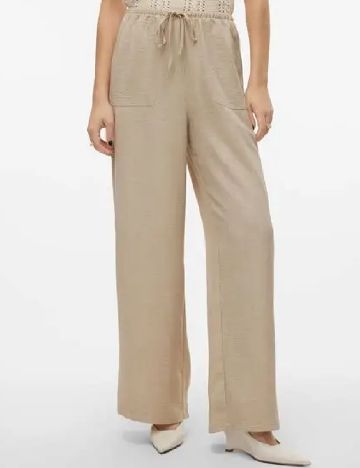 Pantaloni Vero Moda, bej