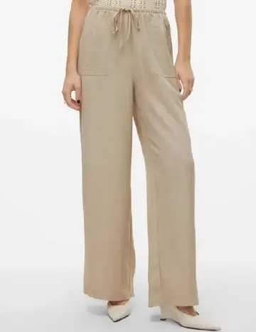 Pantaloni Vero Moda, bej