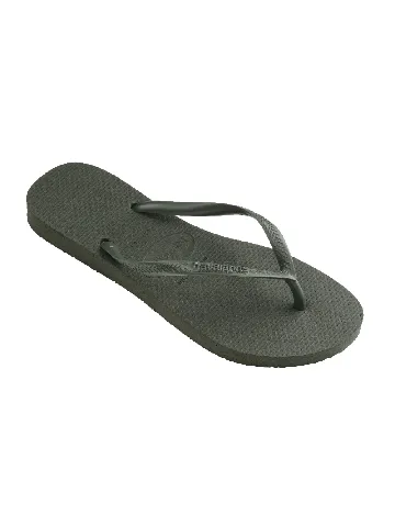 Slapi havaianas, verde