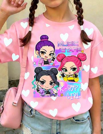 Tricou Shein Kids, roz