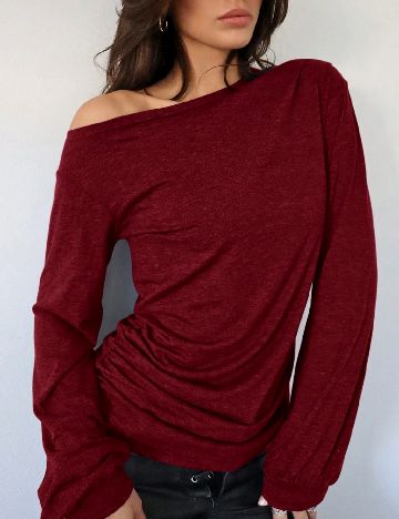 Bluza SHEIN, rosu