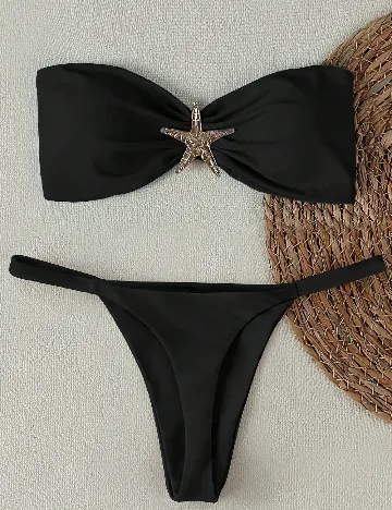 Costum de baie SHEIN, negru