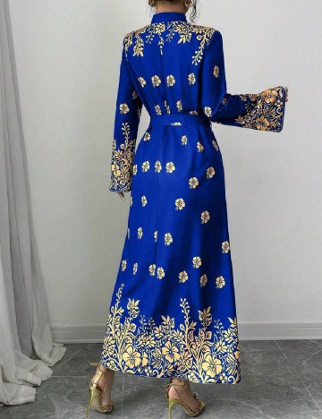 Rochie lunga SHEIN, albastru