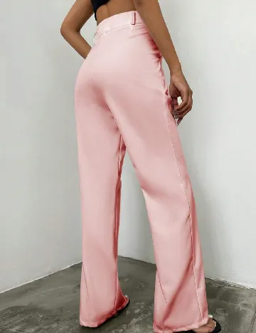 Pantaloni SHEIN, roz