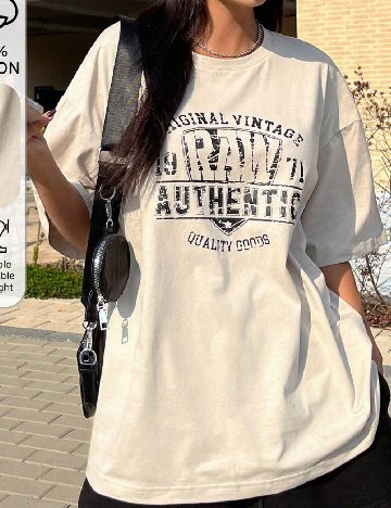 Tricou SHEIN, bej