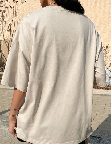 Tricou SHEIN, bej