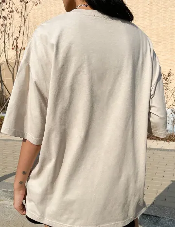 Tricou SHEIN, bej