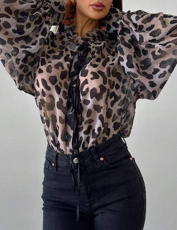 Bluza SHEIN, animal print