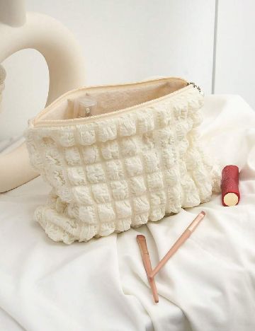 Geanta de cosmetice SHEIN, cre