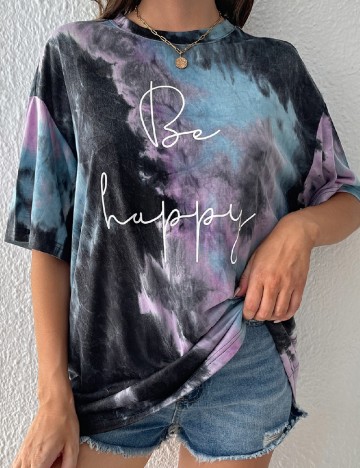 Tricou Oversize SHEIN, mix culori