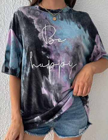 Tricou Oversize SHEIN, mix culori