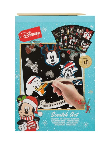 Kit de creatie scratch Disney, mix culori