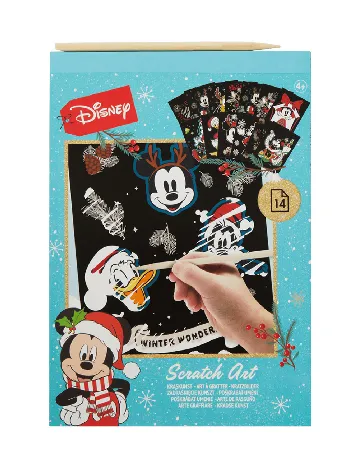 Kit de creatie scratch Disney, mix culori
