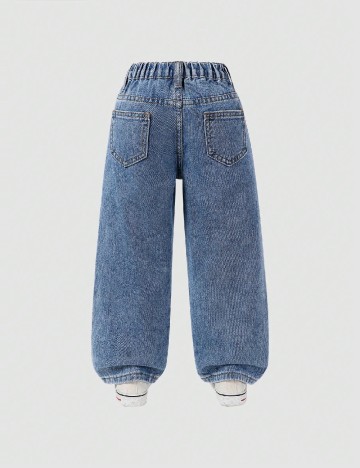 Blugi Shein Kids, albastru