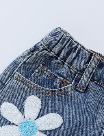 Blugi Shein Kids, albastru