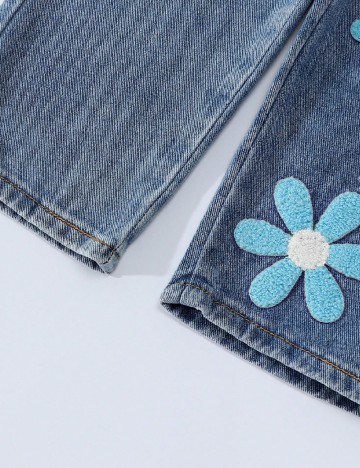 Blugi Shein Kids, albastru