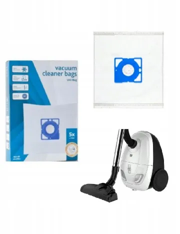 Saci pentru aspirator 5 bucati ACTION, alb